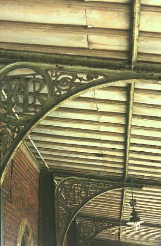 Photo of Brading canopy ironwork