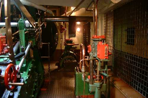 Engine Room of S.S. Compton Castle